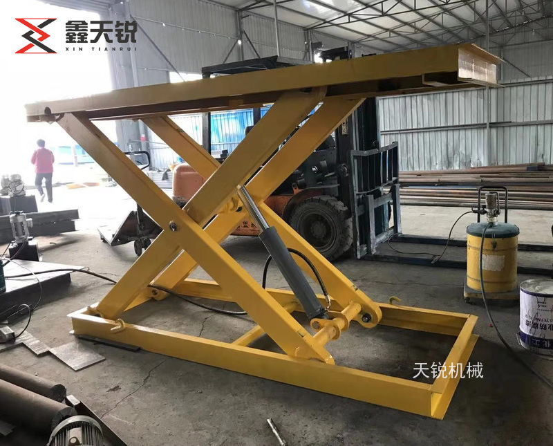 阜新单剪叉固定式液压升降机